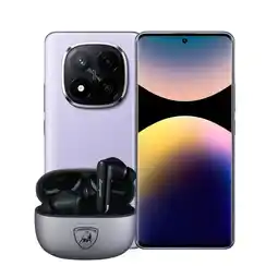 Falabella Celular Redmi Note 14 Pro+ 8GB RAM 256GB Morado + Obsequio Audifonos Lamborghini oferta