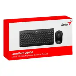 Falabella Combo Mini Teclado Y Mouse Portátil Inalámbrico Q8000 Color del teclado Negro oferta