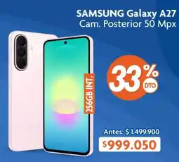 Alkosto Samsung - galaxy a27 cam. posterior 50 mpx oferta