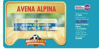 Metro Avena alpina oferta