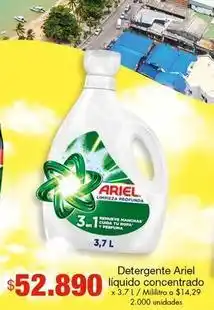 Metro Ariel - detergente líquido concentrado oferta