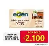 Ara Eden - jabón para lavar coco oferta