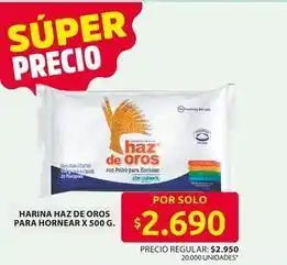 Haz de oros - harina para hornear