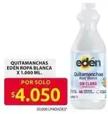 Ara Eden - quitamanachas ropa blanca oferta