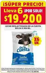 Ara Cuesta - leche deslactosada oferta