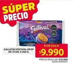 Ara Festival - galletas festival kpop oferta