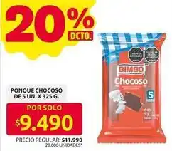 Ara Bimbo - chocoso oferta