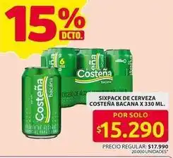 Ara Costeña - cerveza bacana oferta