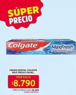 Ara Colgate - crema dental max fresh oferta