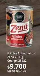 Nova Venta Zenú - frijoles antioqueños oferta