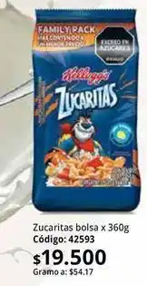 Nova Venta Kellogg's - zucaritas bolsa oferta