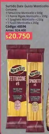 Nova Venta Monticello - surtido date gusto oferta