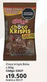 Nova Venta Kellogg's - choco krispis bolsa oferta