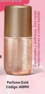 Nova Venta Gold - perfume código: 40890 oferta