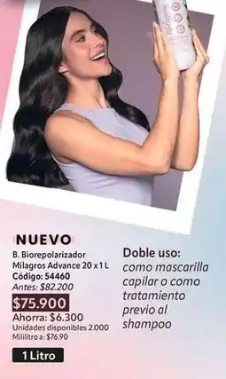 Nova Venta Advance - b. biorepolarizador milagros 20 x 1 l código: 54460 oferta