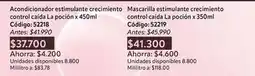 Nova Venta Control - acondicionador estimulante crecimiento control caída la poción x 450ml código: 52218 oferta