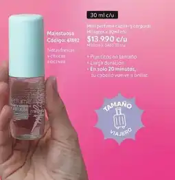 Nova Venta Mini perfume capilar y corporal milagros oferta