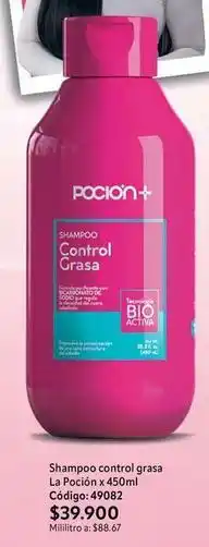 Nova Venta Control - shampoo control grasa oferta