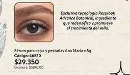 Nova Venta Ana maría - sérum para cejas y pestañas oferta