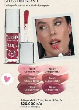 Nova Venta Aura - gloss hidratante oferta