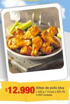 Metro Alitas de pollo bbq oferta