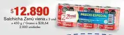 Metro Zenú - salchicha viena oferta