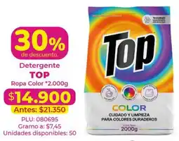 Belalcazar Top detergente ropa color oferta