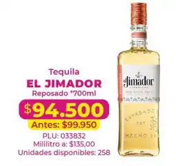 Belalcazar Tequila El Jimador Reposado oferta