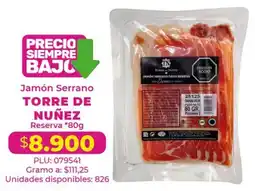 Belalcazar Torre de Nuñez Jamón Serrano Reserva oferta