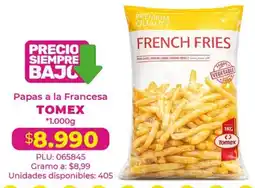 Belalcazar Tomex papas a la francesa oferta