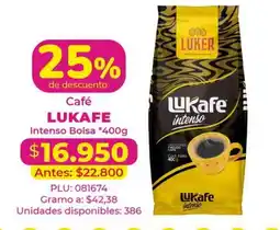 Belalcazar Lukafe cafe intenso oferta