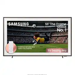 Falabella Televisor 55 pulgadas The Frame Qled 4K + Soporte VG-SCFT55BW/RU F-QN55LS03HEKB oferta