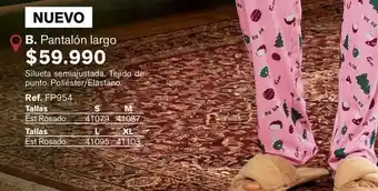 B. pantalón largo ref. fp954