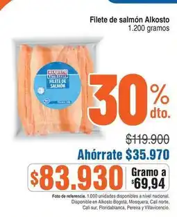 Alkosto Alkosto - filete de salm uevo oferta