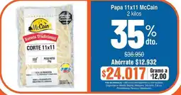 Alkosto Mccain - papa 11x11 oferta
