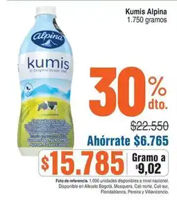 Alkosto Alpina - kumis oferta