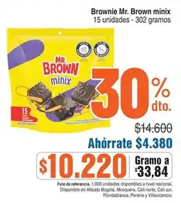 Alkosto Nacional - brownie minix oferta