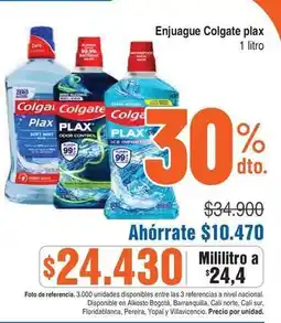 Alkosto Colgate - enjuague plax oferta