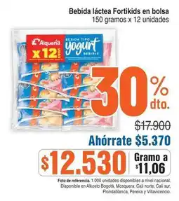 Alkosto Alquería - bebida láctea oferta