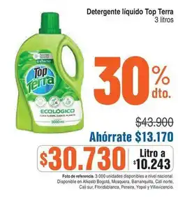 Alkosto Top terra - detergente líquido oferta