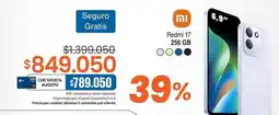 Alkosto Xiaomi - redmi 17 256 gb oferta