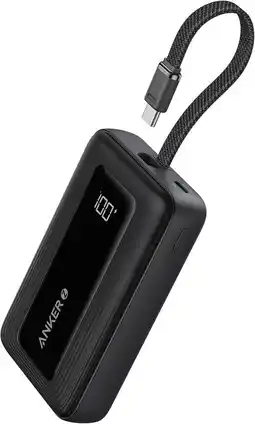 Falabella Zolo Power Bank - 10,000mah Con Cable Usb-c Integrado Y Pantalla Digital oferta