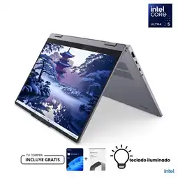 Falabella PORTATIL IDEAPAD 5 2 EN 1 INTEL CORE U5 225U, 8 GB, 512 GB, 14 360 TOUCH oferta