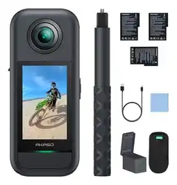 Falabella Cámara De Acción 360 Creator Combo, Negro Negro oferta