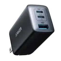 Falabella Cargador 735 65W GaN II 2 USB-C 1 USB-A Power Delivery para Laptop y Celular oferta