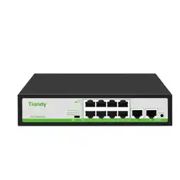 Falabella Switch PoE 10 Puertos 10/100Mbps con VLAN y QoS oferta