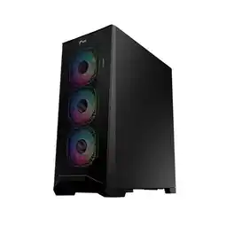 Falabella CHASIS GAMER ARGB DARK STEEL 6 COOLER E ATX JX121 oferta