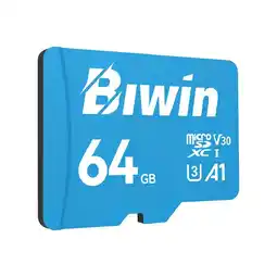 Falabella Tarjeta de Memoria Micro SD 64GB BIWIN MS100 de Alta Capacidad y Tasa de 100MBs Clase 10 oferta