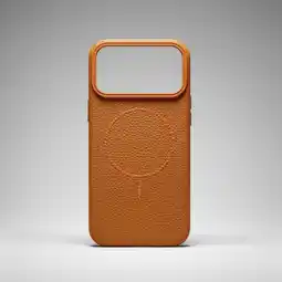 Falabella Funda Para iPhone 17 Pro Max con MagSafe Litchi Golden Brown oferta