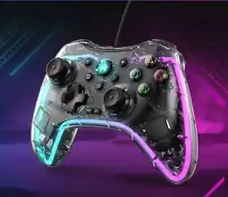 Falabella Controlador Gaming Rgb Transparente Inalámbrico oferta